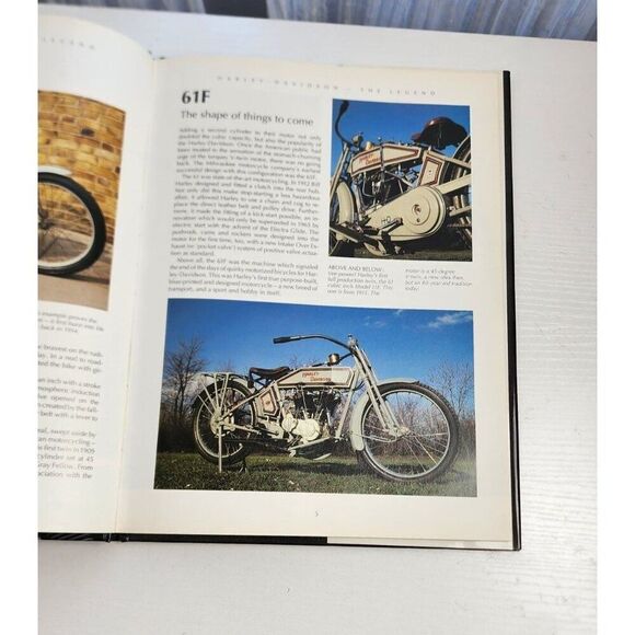 Harley-Davidson The Legend by Grant Leonard Book - Picture 4 of 4